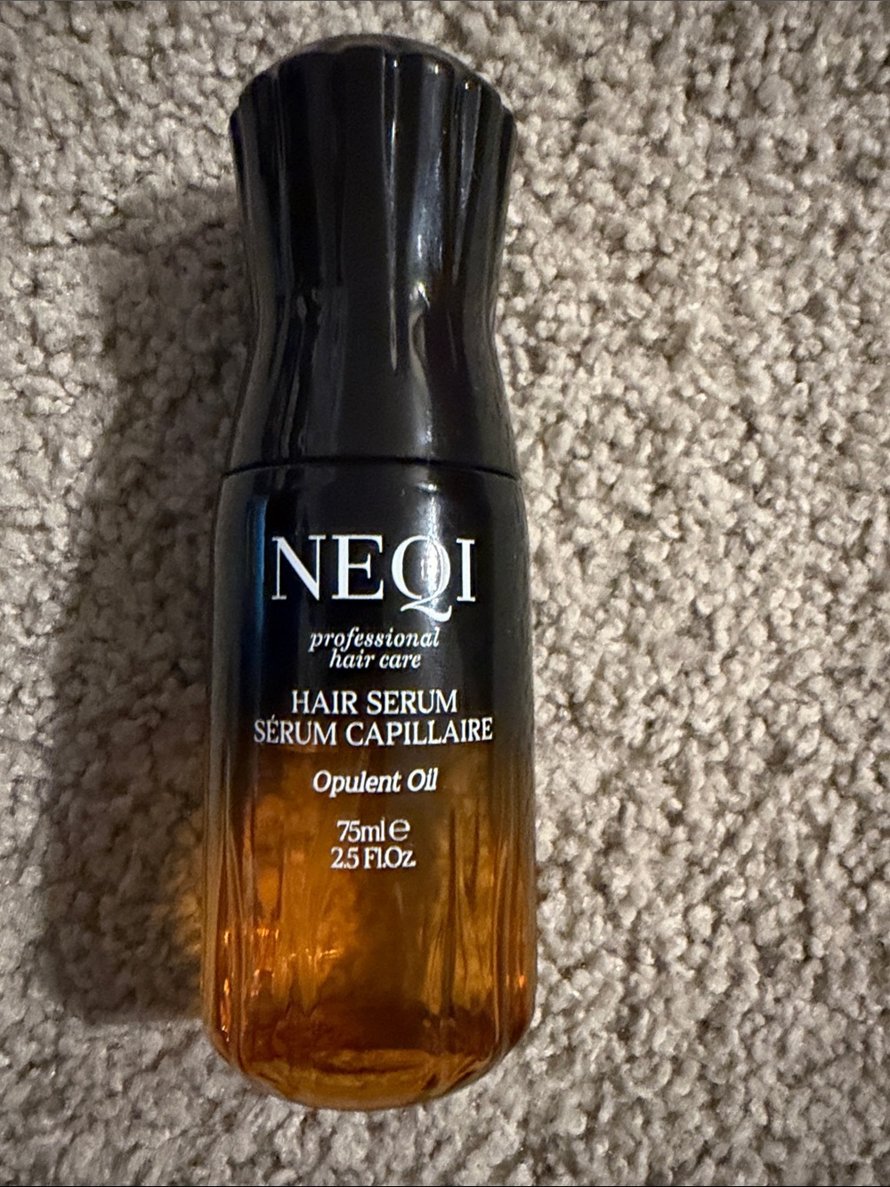 Neqi Opulent Oil Hair Serum - Amber and Black